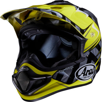 Arai VX Pro 4 Off Road Helmet Scoop Yellow