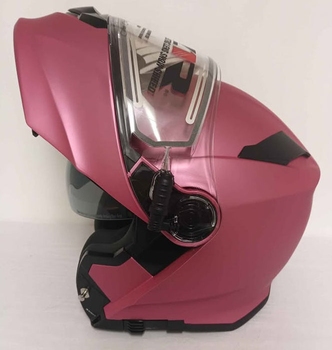 Z1R Solaris 2.0 Modular Snow Helmet Satin Pink Electric Shield