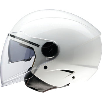 Z1R Scuzzi Open Face Helmet White