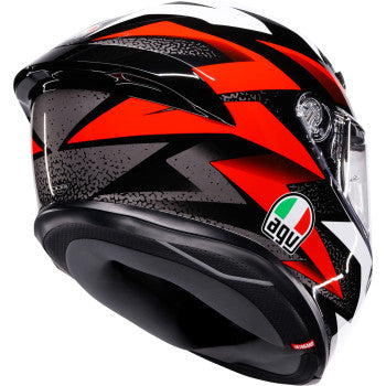 AGV K6 Full Face Helmet Braven Black/Red/White
