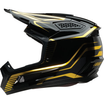 Z1R Dirt Maxx Off Road Helmet Monogram Black/Gold