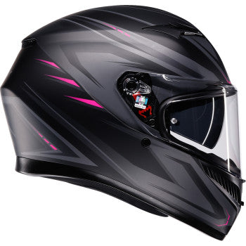 AGV K3 Full Face Bluetooth Helmet Syth Matte Black/Pink