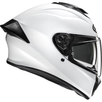 HJC C71 Full Face Bluetooth Helmet Pearl White