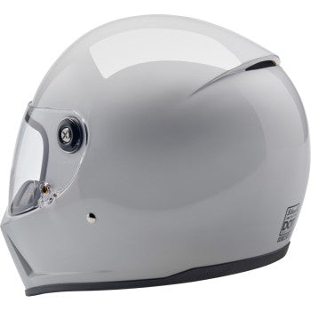 Biltwell Lane Splitter Helmet - Gloss White
