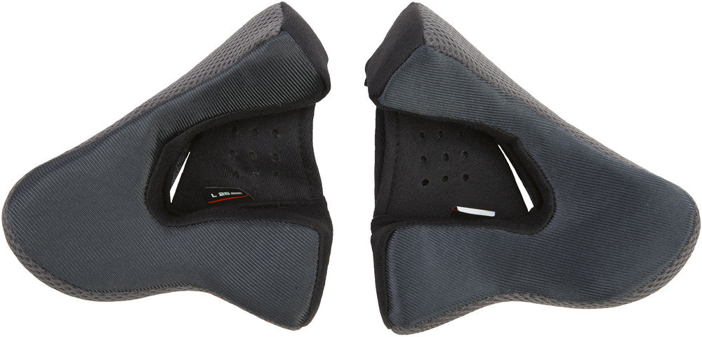 Gmax MD-04 Helmet Cheek Pads 25MM