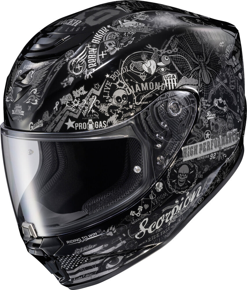 Scorpion EXO-R330 Full Face Helmet Shake 2 Black