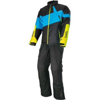 Arctiva Men's Pivot 6 Snow Jacket Black/Blue/Hi-Vis