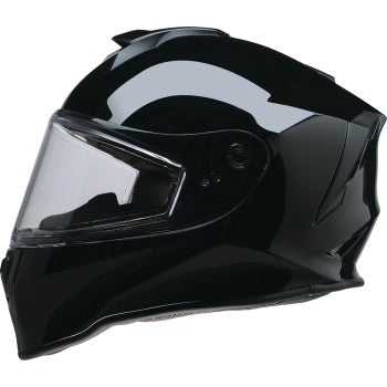 Z1R Youth Warrant Full Face Snow Helmet Gloss Black