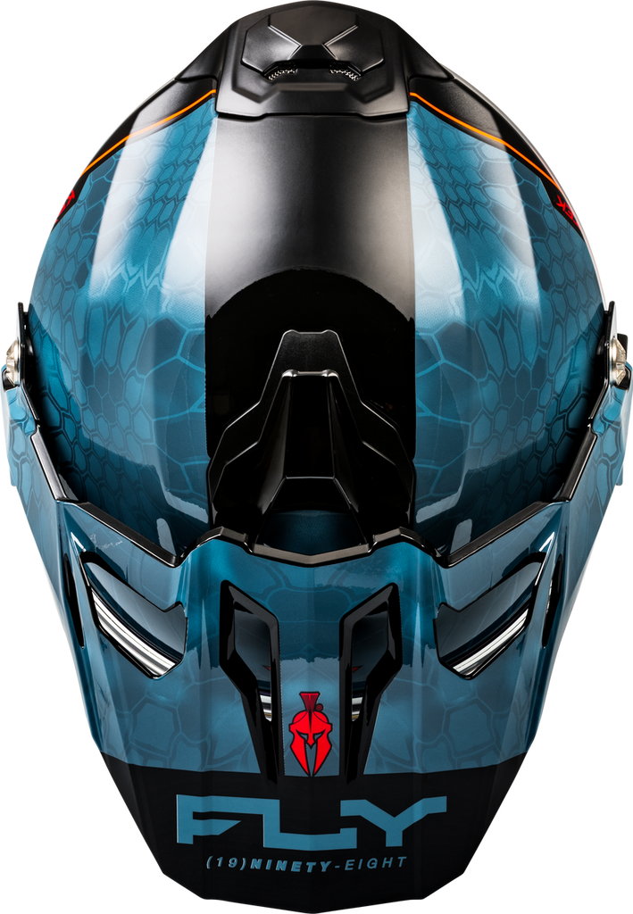 fly racing trekker motorcycle helmet Trekker Cw Conceal Helmet Elec Shld Slate/Black/Red Xl