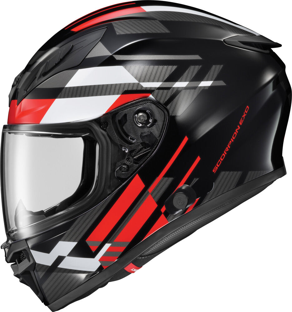 Scorpion EXO-R430 Full Face Helmet Paradox Red