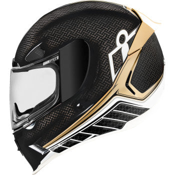 Icon Airframe Pro Full Face Helmet Carbon Hyperstrike Gold