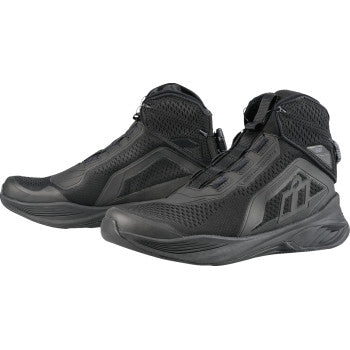 Icon Hooligan AF Men Motorcycle Boot Black