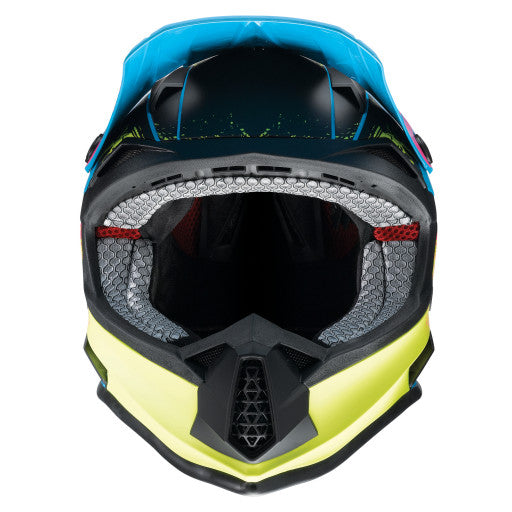 Z1R Youth Off Road Helmet Fractal MIPS Matte Blue/Hi-Viz