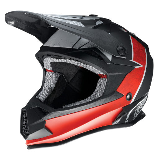 Z1R Youth Off Road Helmet Fractal MIPS Matte Black/Red