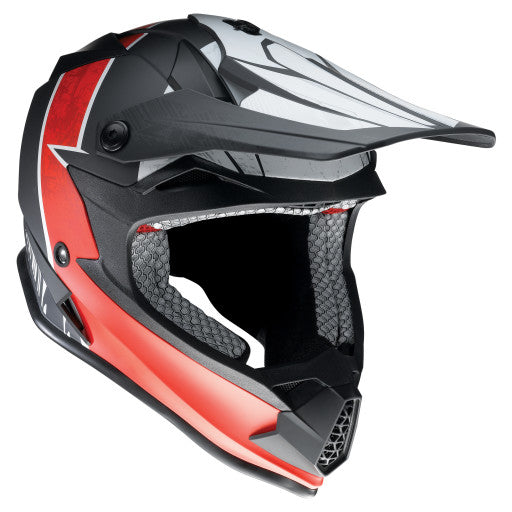 Z1R Youth Off Road Helmet Fractal MIPS Matte Black/Red