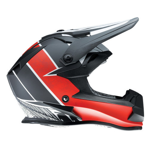 Z1R Youth Off Road Helmet Fractal MIPS Matte Black/Red