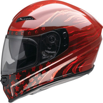 Z1R Jackal Full Face Helmet Patriot Red