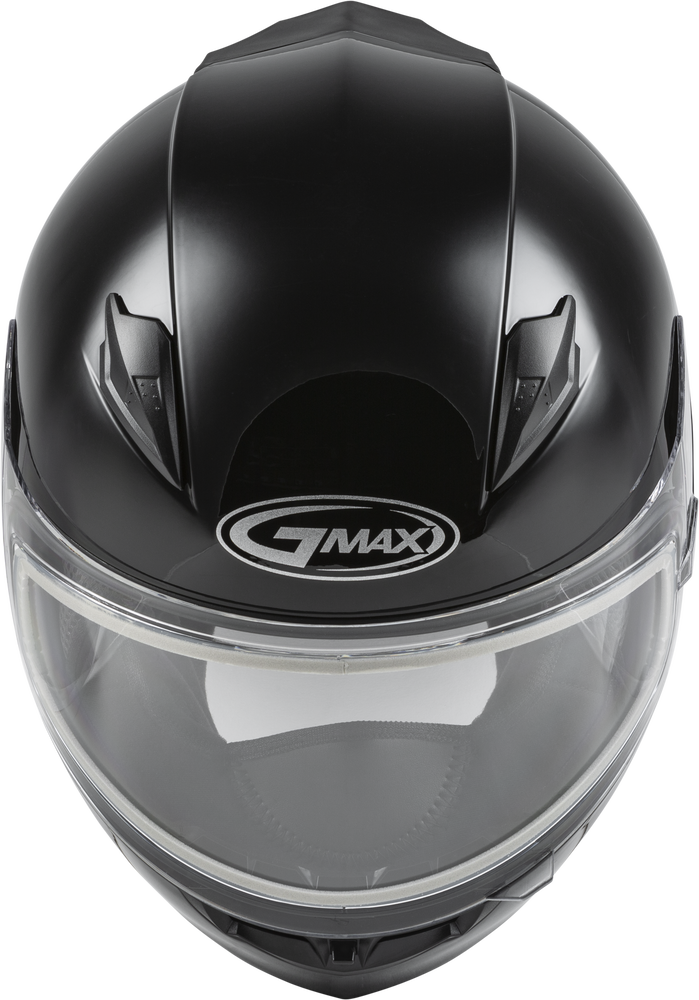 Gmax GM-49Y Youth Full Face Helmet Gloss Black Electric Shield