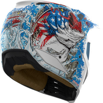 Icon Elsinore Helmet Monotype American Basstard Blue