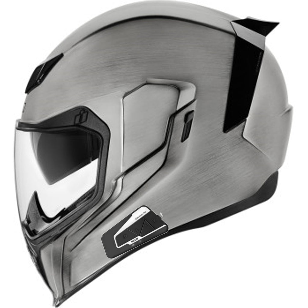 Icon Airflite Bluetooth Helmet Quicksilver