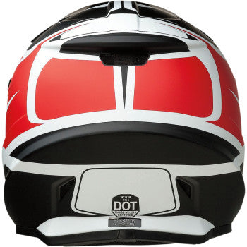 Z1R Rise Off Road Helmet Flame Red