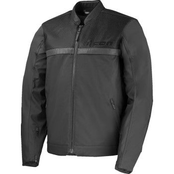 Icon Midhawk Motorcycle Jacket Black