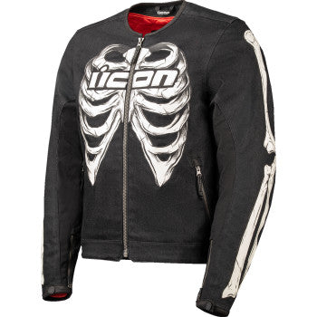 Icon Crestfalllen Men's Motorcycle Jacket Black