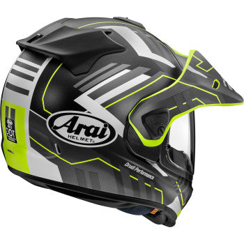 Arai XD5 Dual Sport Helmet Trail Yellow Frost
