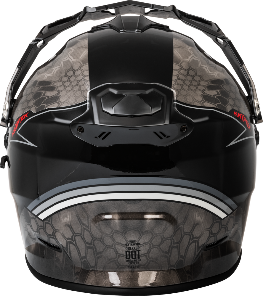 Fly Racing Trekker Conceal Snow Helmet Black Electric Shield