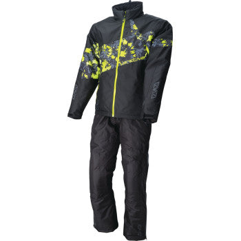 Arctiva Men's Pivot 7 Snow Jacket Camo Black/Hi-Vis