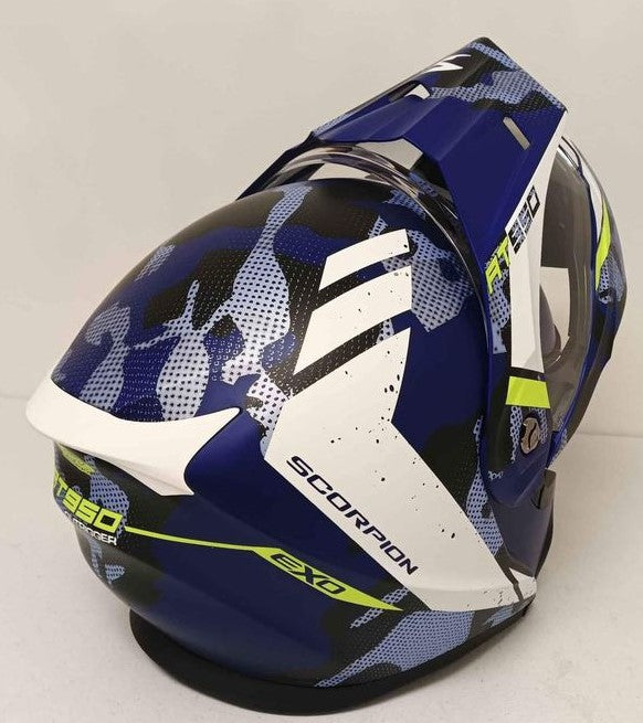 Scorpion EXO-AT950 Modular Helmet Outrigger Matte Blue