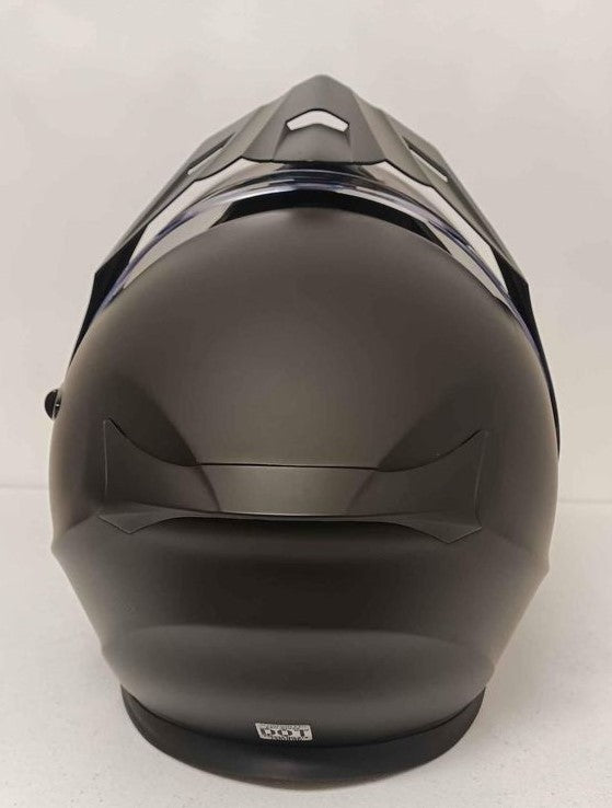 Scorpion EXO-AT950 Dual Sport Helmet Matte Black Amber Shade