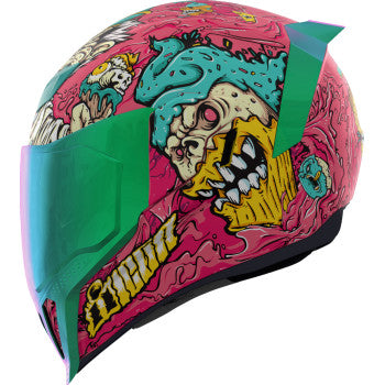 Icon Airflite Full Face Helmet Snack Attack MIPS Pink