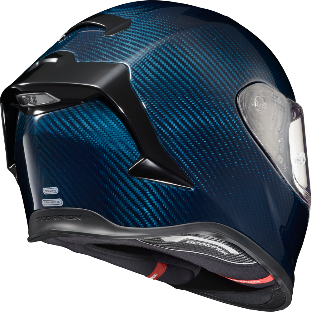 Scorpion EXO-R1 Air Bluetooth Helmet Carbon Blue