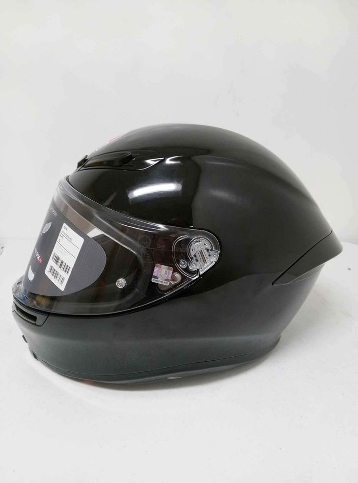 AGV K6 S Full Face Helmet Gloss Black size Large