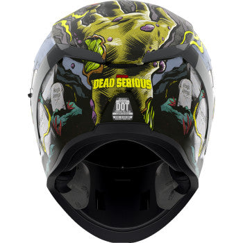 buy icon helmet airframe harbinger ICON Airform Helmet - Dead Serious - Black