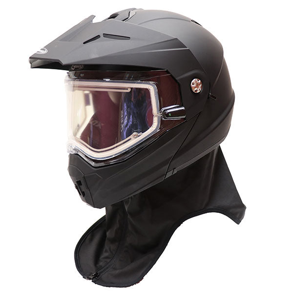 Gmax MD-74 Modular Snow Helmet Matte Black Electric Shield