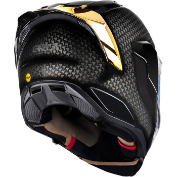 Icon Ultraflite Full Face Helmet Carbon MIPS Gold