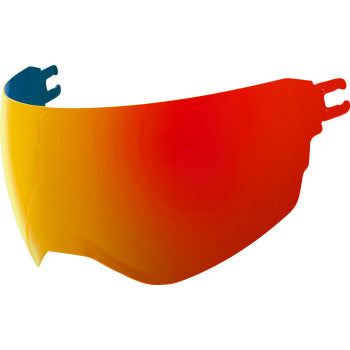 Icon Ultraflite Helmet Drop Shield Calypso Red