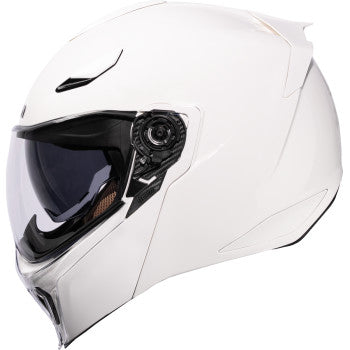 Icon Threshold Modular Helmet Gloss White