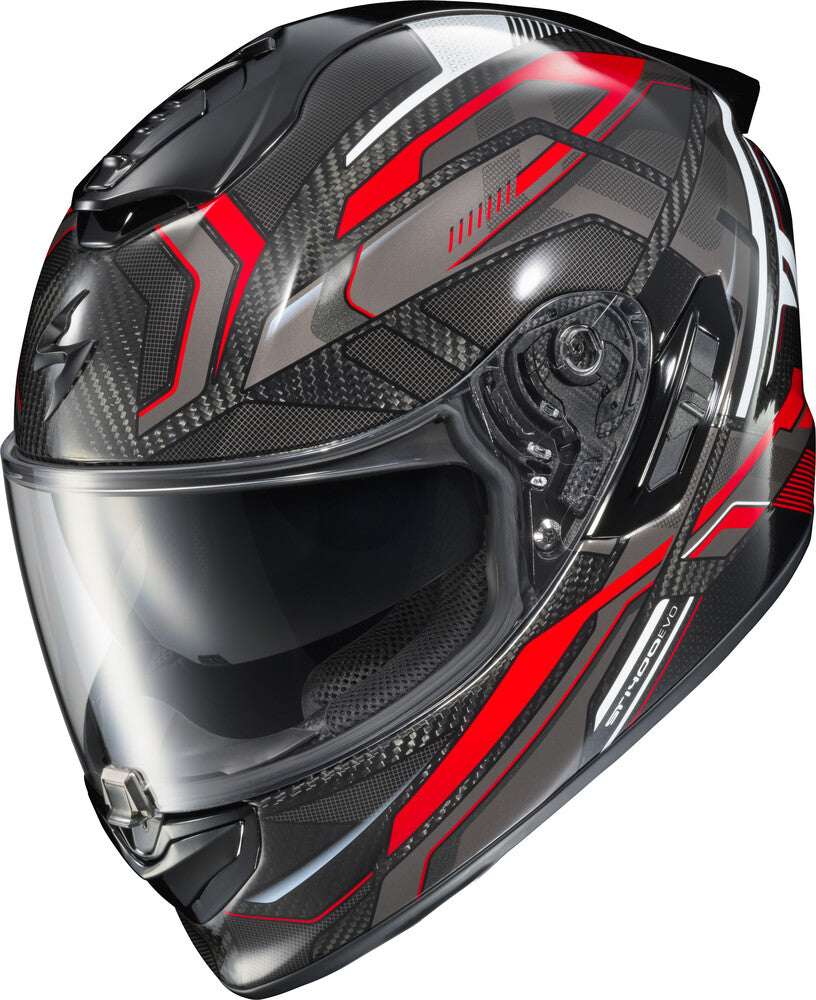 Scorpion EXO-ST1400 Carbon Full Face Helmet Hex Red