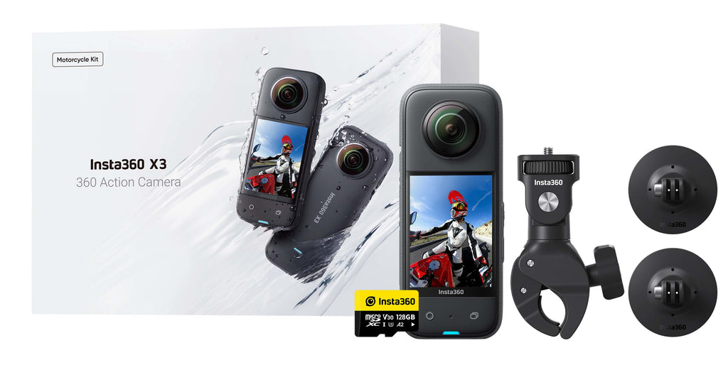 Insta360 X3 Motorcycle Bundle
