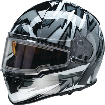 Z1R Warrant Snow Helmet Electric Shield Neuron Gray/White