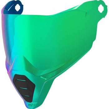 Icon Ultraflite Helmet Shield Cashmoney Green