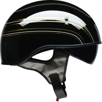 Z1R Vagrant Half Shell Helmet Varsity Black/Gold