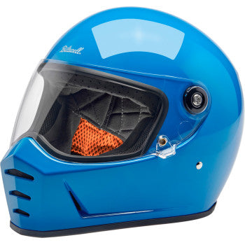 Biltwell Lane Splitter Helmet Gloss Tahoe Blue