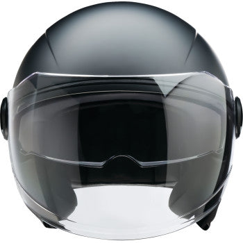 Z1R Scuzzi Open Face Helmet Matte Black