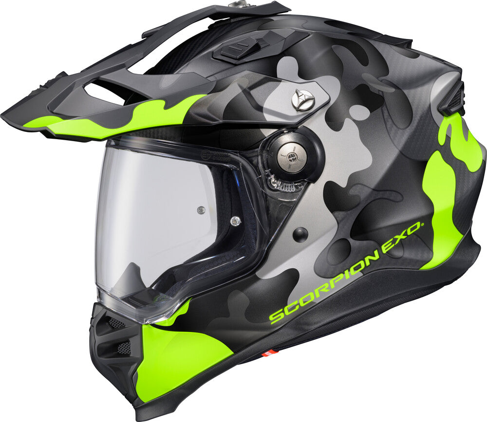 Scorpion XT9000 Dual Sport Helmet Gilley Hi Vis/Grey