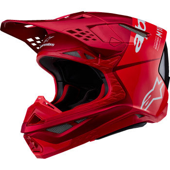 Alpinestars Supertech M10 Off Road Helmet Flood MIPS Red Fluo/Red