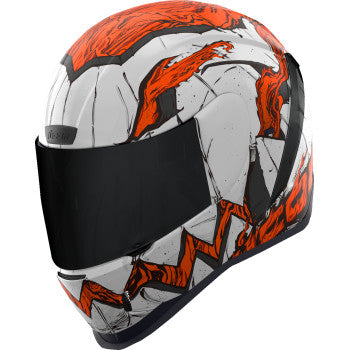 Icon Airform Full Face Helmet Trick or Street 3 White Icon Airform Full Face Helmet Trick or Street 3 White